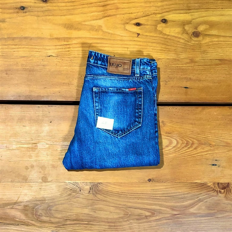 JEANS UOMO LUI JO DENIM STRAIGHT FIT TG 46